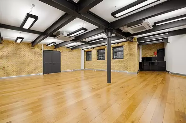 Office space to rent at Cargo Works, 1 - 2 Hatfields, Waterloo, London, unit ET.2.03, 1039 sq ft (96 sq m).