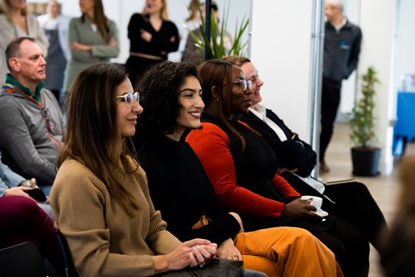 Audience Listening to London's Brightest Business Event