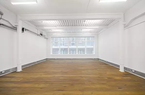 Office space to rent at The Record Hall, 16-16A Baldwins Gardens, London, unit RH.115, 512 sq ft (47 sq m).