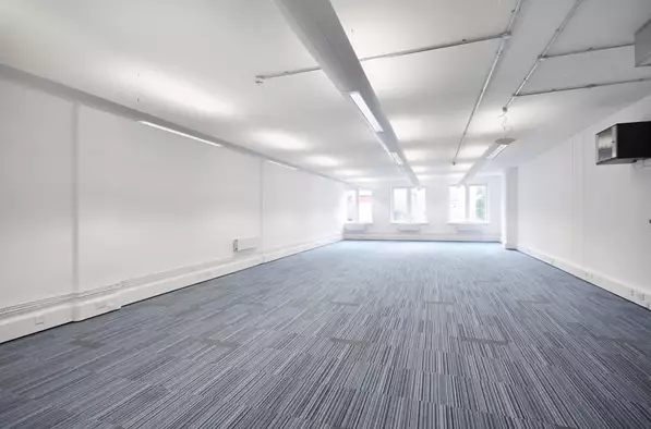 Office space to rent at Wenlock Studios, 50-52 Wharf Road, Islington, London, unit WR.1.04, 1306 sq ft (121 sq m).